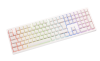 Ducky Zero 6108 White Fullsize Wireless (Tri-mode) RGB, Cherry MX2A Red - Vit#2