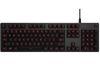 Logitech G413, röd bakgrundsbelysning, nordiskt - Svart#2