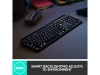 Logitech MX keys, Mac/iPad, Bluetooth/RF, USB-C, nordiskt - Svart#4