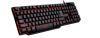 QPAD MK-5 Pro Gaming Virtual Mechanical Keyboard, röd LED, nordiskt - Svart#2