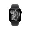 Apple Watch Series 11&nbsp;GPS&nbsp;42mm&nbsp;Gagatsvart Aluminiumboett med Svart Sportband - M/L#2