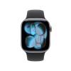 Apple Watch Series 11&nbsp;GPS&nbsp;42mm&nbsp;Rymdgrå Aluminiumboett med Svart Sportband - S/M#2