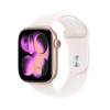 Apple Watch Series 11&nbsp;GPS&nbsp;46mm&nbsp;Roséguld Aluminiumboett med Rosé Sportband - M/L