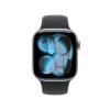 Apple Watch Series 11&nbsp;GPS + Cellular 42mm Rymdgrå Aluminiumboett med Svart Sportband - M/L#2