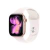Apple Watch Series 11&nbsp;GPS + Cellular 42mm Roséguld Aluminiumboett med Rosé Sportband - S/M