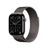 Apple Watch Series 11&nbsp;GPS + Cellular 42mm&nbsp;Skiffer Titanboett med Slate Milanese Loop