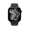 Apple Watch Series 11&nbsp;GPS + Cellular 46mm&nbsp;Gagatsvart Aluminiumboett med Svart Sportband - S/M#2