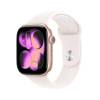 Apple Watch Series 11&nbsp;GPS + Cellular 46mm Roséguld Aluminiumboett med Rosé Sportband - S/M