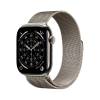 Apple Watch Series 11&nbsp;GPS + Cellular 46mm&nbsp;Naturlig Titanboett med Naturlig Milanesisk loop - M/L