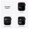 Apple Watch Series 7 GPS + Cellular 41mm Aluminiumboett med Sportband - Midnatt#2