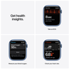 Apple Watch Series 7 GPS + Cellular 41mm Aluminiumboett med Sportband - Blå#2