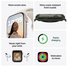 Apple Watch Series 7 GPS + Cellular 41mm Aluminiumboett med Sportband - Blå#3