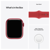 Apple Watch Series 7 GPS + Cellular 41mm Aluminiumboett med Sportband - (PRODUCT)RED#4