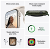 Apple Watch Series 7 GPS + Cellular 41mm Rostfri stålboett med Milaneselänk - Grafit#3