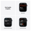 Apple Watch Series 7 GPS + Cellular 45mm Aluminiumboett med Sportband - Midnatt#2
