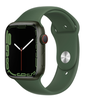Apple Watch Series 7 GPS + Cellular, 45mm Aluminiumboett med Sportband - Grön#1