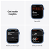 Apple Watch Series 7 GPS + Cellular 45mm Aluminiumboett med Sportband - Blå#2