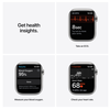 Apple Watch Series 7 GPS + Cellular 45mm Rostfri stålboett med Milaneselänk - Silver#2