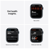 Apple Watch Nike Series 7 GPS + Cellular 45mm Aluminiumboett med Nike Sportband - Midnatt#2