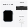 Apple Watch Nike Series 7 GPS + Cellular 45mm Aluminiumboett med Nike Sportband - Midnatt#4