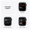 Apple Watch Series 7 GPS 41mm Aluminiumboett med Sportband - Midnatt#2