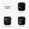 Apple Watch Series 7 GPS 45mm Aluminiumboett med Sportband - Midnatt#2