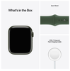 Apple Watch Series 7 GPS 45mm Aluminiumboett med Sportband - Grön#4