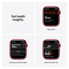 Apple Watch Series 7 GPS 45mm Aluminiumboett med Sportband - (PRODUCT)RED#2