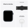 Apple Watch Nike Series 7 GPS 45mm Aluminiumboett med Nike Sportband - Midnatt#4