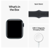 Apple Watch SE GPS, 40mm Midnatt Aluminiumboett med Midnatt Sportband#2