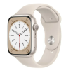 Apple Watch Series 8 GPS, 45mm Stjärnglans Aluminiumboett med Stjärnglans Sportband#1