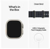 Apple Watch Ultra GPS + Cellular, 49mm Titanboett med Havsband Midnatt#2