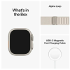 Apple Watch Ultra GPS + Cellular, 49mm Titanboett med Stjärnglans Bergsloop - Large#2