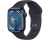 Apple Watch 9 GPS, 41mm Midnatt Aluminiumboett med Midnatt Sportband - S/M