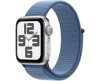 Apple Watch SE (2023) GPS 40mm Silver Aluminiumboett med Vinterblå Sportloop