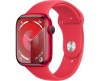 Apple Watch 9 GPS, 41mm (PRODUCT)RED Aluminiumboett med (PRODUCT)RED Sportband - S/M