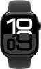 Apple Watch Series 10 GPS 42mm Gagatsvart Aluminiumboett med Svart Sport Band - S/M#2