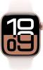 Apple Watch Series 10 GPS 42mm Roséguld Aluminiumboett med Light Blush Sport Band - S/M#2