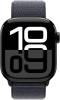 Apple Watch Series 10 GPS + Cellular 42mm Gagatsvart Aluminiumboett med Ink Sportloop#2