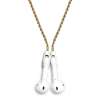 Tapper AirPod Rope Chain - exklusiv kedja för AirPods - Guld#3