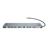 USB-C dockningsstation Baseus Enjoyment Series, 2xHDMI/VGA/3xUSB 3.0/GigaLAN/audio, USB-C PD 60W, kortläsare SD/MicroSD#1