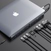 USB-C dockningsstation Baseus Enjoyment Series, 2xHDMI/VGA/3xUSB 3.0/GigaLAN/audio, USB-C PD 60W, kortläsare SD/MicroSD#5