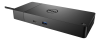 USB-C dockningsstation Dell Dock WD19S, HDMI/2xDP, GigaLAN, 3xUSB 3.2, 1xUSB-C, inkl. 130W strömadapter