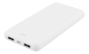 Deltaco Powerbank PB-1071, 10000 mAh, batteriindikator - Vit#1