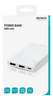 Deltaco Powerbank, 5000mAh, 2xUSB-A - Vit#3