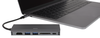 Multi-adapter Deltaco, USB-C till HDMI/2xUSB 3.0/USB-C/GigaLAN, kortläsare SD - Svart#2