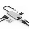 HyperDrive Slim 8-in-1 USB-C Hub, 2xUSB-A, HDMI/MiniDP 4K@30Hz, 1xUSB-C PD 60W, LAN, kortläsare MicroSD/SD - Silver#2