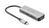 HyperDrive 4-in-1 USB-C Hub, 2xUSB-A, HDMI 4K@60Hz, 1xUSB-C PD 100W - Silver#1