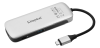 Multi-adapter Kingston Nucleum, USB-C till 2xUSB-C/USB 3.0/HDMI 2.0/kortläsare- Svart